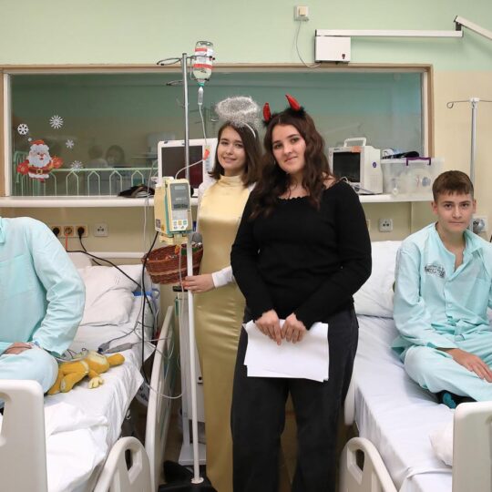 Kúzlo Mikuláša v našej nemocnici FNsP NZ!