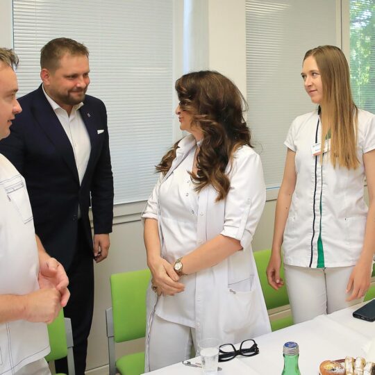 Ministra zdravotníctva sme privítali aj v našej nemocnici