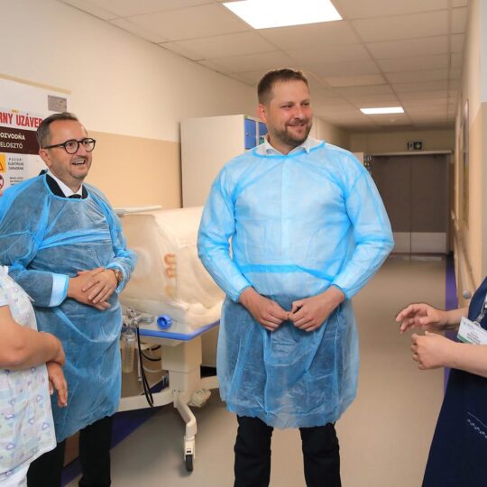 Ministra zdravotníctva sme privítali aj v našej nemocnici