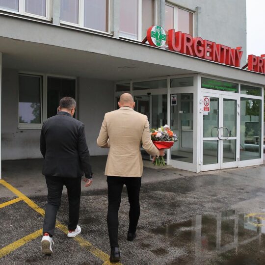 Poďakovanie sestre Tímei Barákovej z Urgentného príjmu