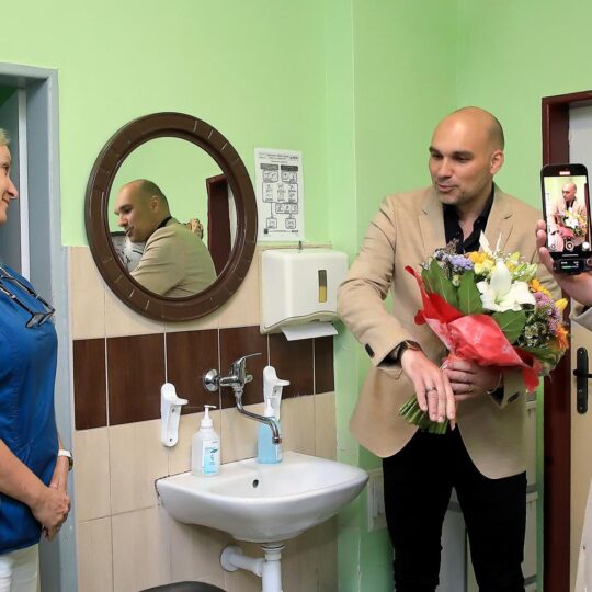 Poďakovanie sestre Tímei Barákovej z Urgentného príjmu