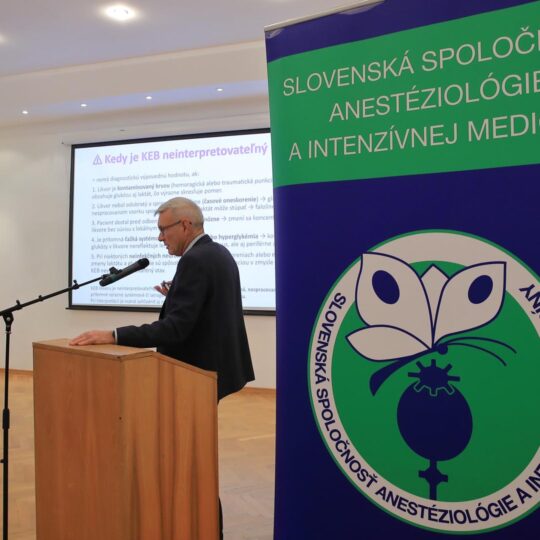 Článok fnspnz - 19. ročník Novozámockých dní anestéziológie a intenzívnej medicíny v Mojmirovciach