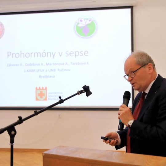 Článok fnspnz - 19. ročník Novozámockých dní anestéziológie a intenzívnej medicíny v Mojmirovciach