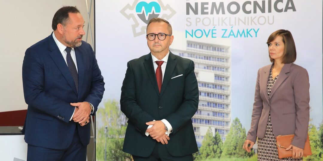Zrekonštruovaný urgentný príjem s triážnym pultom vo Fakultnej nemocnici s poliklinikou v Nových Zámkoch