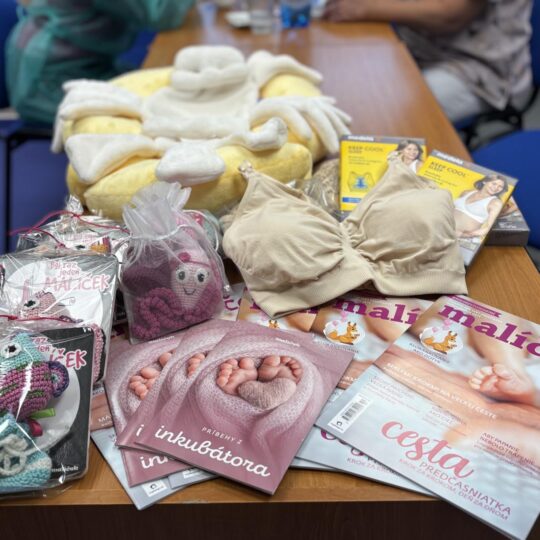 článok - OZ Malíček opäť priniesol radosť a podporu predčasniatkam aj ich rodičom