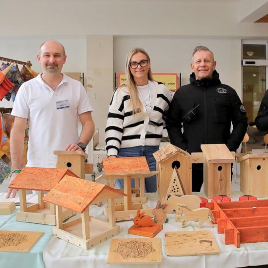 Predvianočná predajná výstava prác pacientov psychiatrického oddelenia