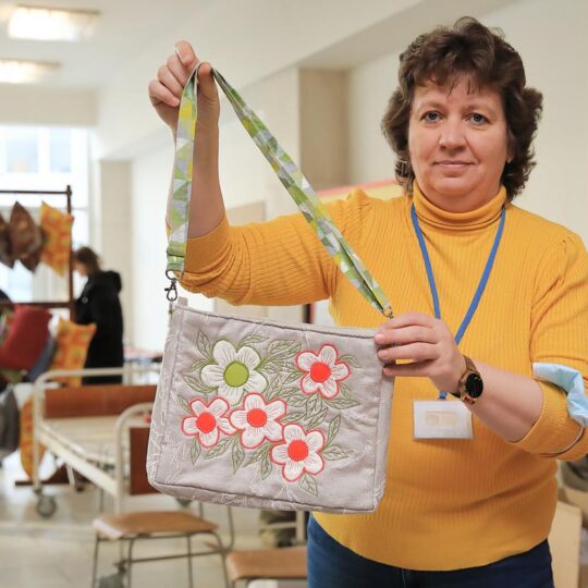 Predvianočná predajná výstava prác pacientov psychiatrického oddelenia