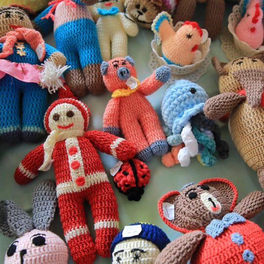 Predvianočná predajná výstava prác pacientov psychiatrického oddelenia