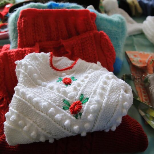 Predvianočná predajná výstava prác pacientov psychiatrického oddelenia