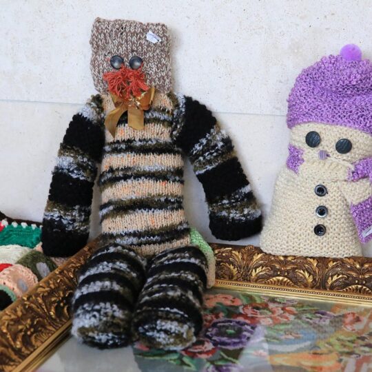 Predvianočná predajná výstava prác pacientov psychiatrického oddelenia