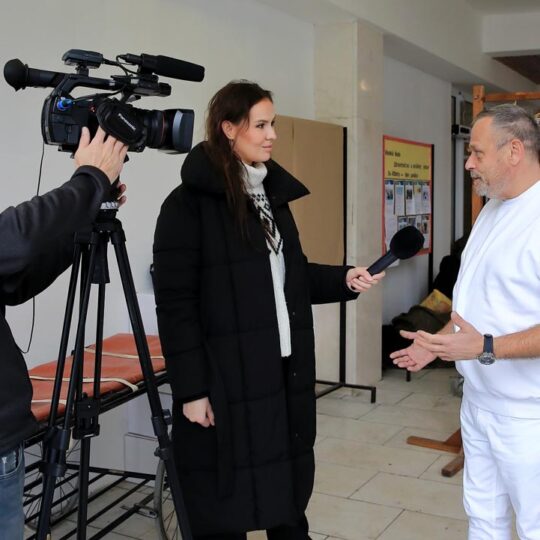 Predvianočná predajná výstava prác pacientov psychiatrického oddelenia