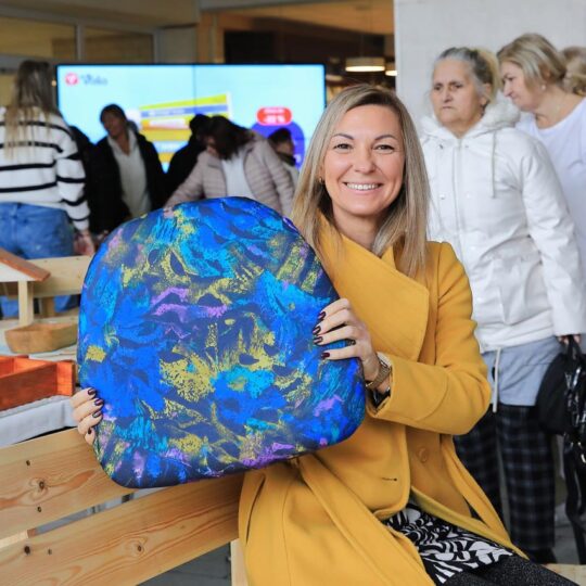 Predvianočná predajná výstava prác pacientov psychiatrického oddelenia