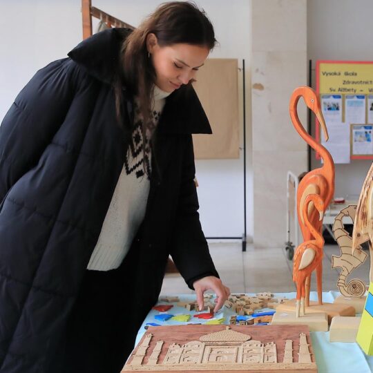 Predvianočná predajná výstava prác pacientov psychiatrického oddelenia