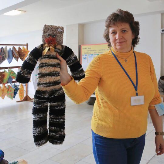 Predvianočná predajná výstava prác pacientov psychiatrického oddelenia