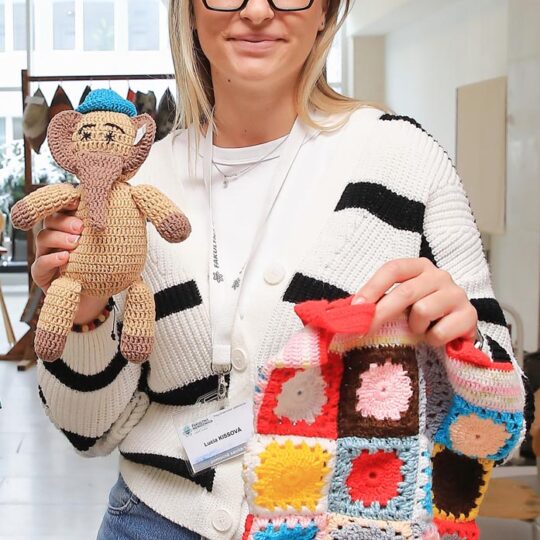 Predvianočná predajná výstava prác pacientov psychiatrického oddelenia