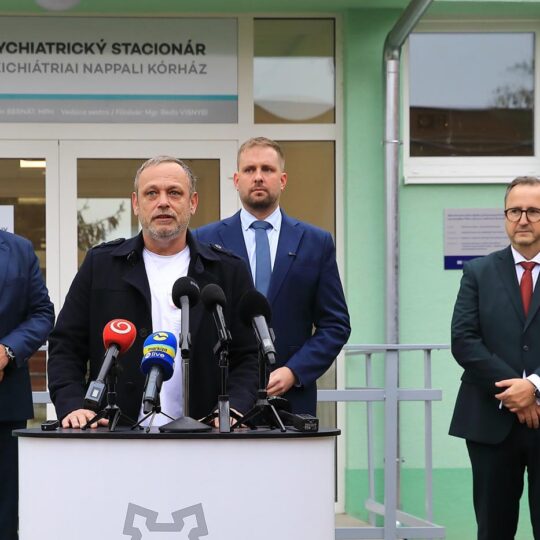 FNsP Nové Zámky otvára prvý psychiatrický stacionár v regióne.