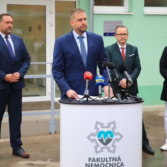 FNsP Nové Zámky otvára prvý psychiatrický stacionár v regióne.
