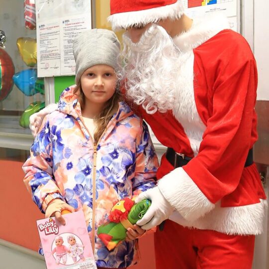 FNsP NZ - Mikuláš priniesol radosť pre malých aj veľkých pacientov