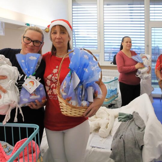 FNsP NZ - Mikuláš priniesol radosť pre malých aj veľkých pacientov