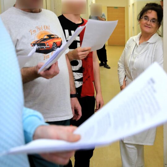 Pacienti podporujú a tešia pacientov