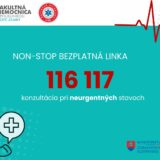 Nová linka 116 117 – poradenstvo pri neurgentných ťažkostiach