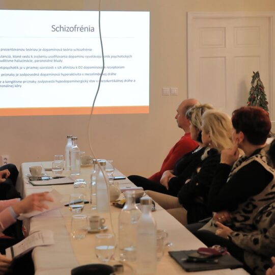 Odborný seminár psychiatrického oddelenia venovaný psychofarmakológii