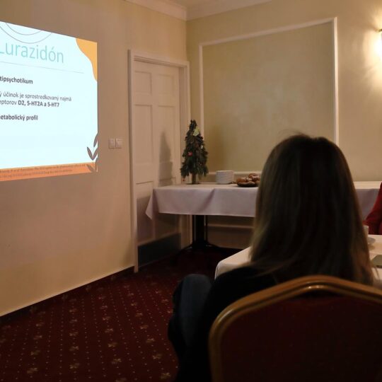 Odborný seminár psychiatrického oddelenia venovaný psychofarmakológii