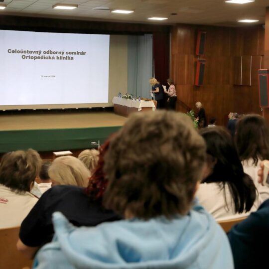 Celoústavný odborný seminár Ortopedickej kliniky