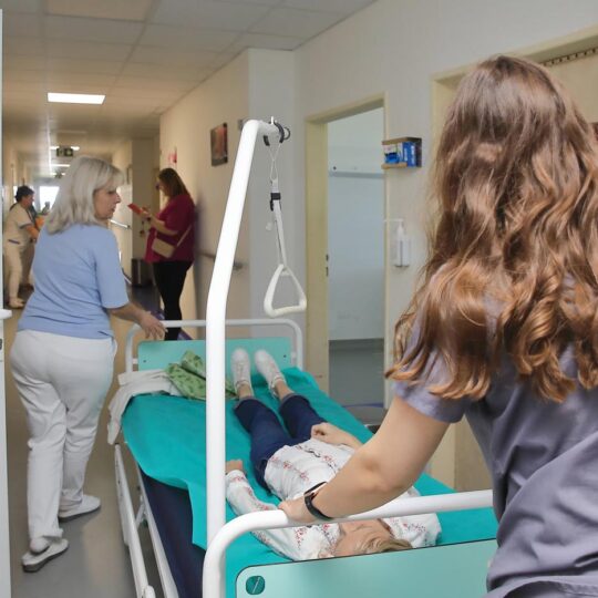 Cvičný požiarny poplach na Dermatovenerológii a Oftalmológii
