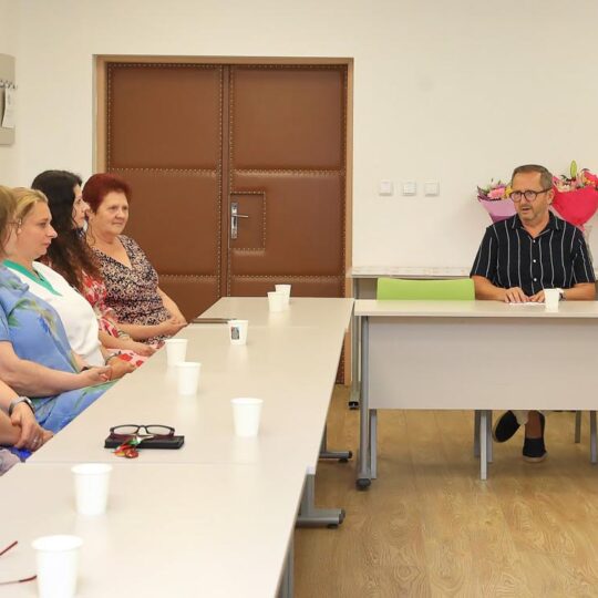 Poďakovanie za odpracované roky v našej nemocnici