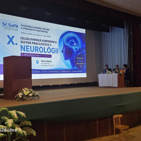Celoslovenská konferencia sestier pracujúcich v neurológii Celoslovenská konferencia sestier pracujúcich v neurológii