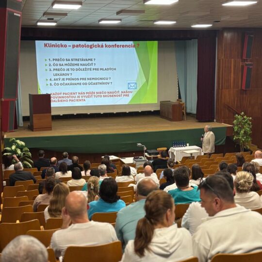 Obnovili sme tradíciu klinicko-patologických konferencií Obnovili sme tradíciu klinicko-patologických konferencií